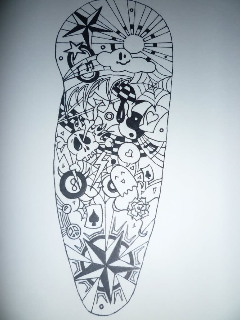 10 Amazing Half Sleeve Tattoo Designs intended for proportions 774 X 1032
