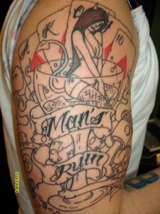 10 Gambling Half Sleeve Tattoos with dimensions 1200 X 1600