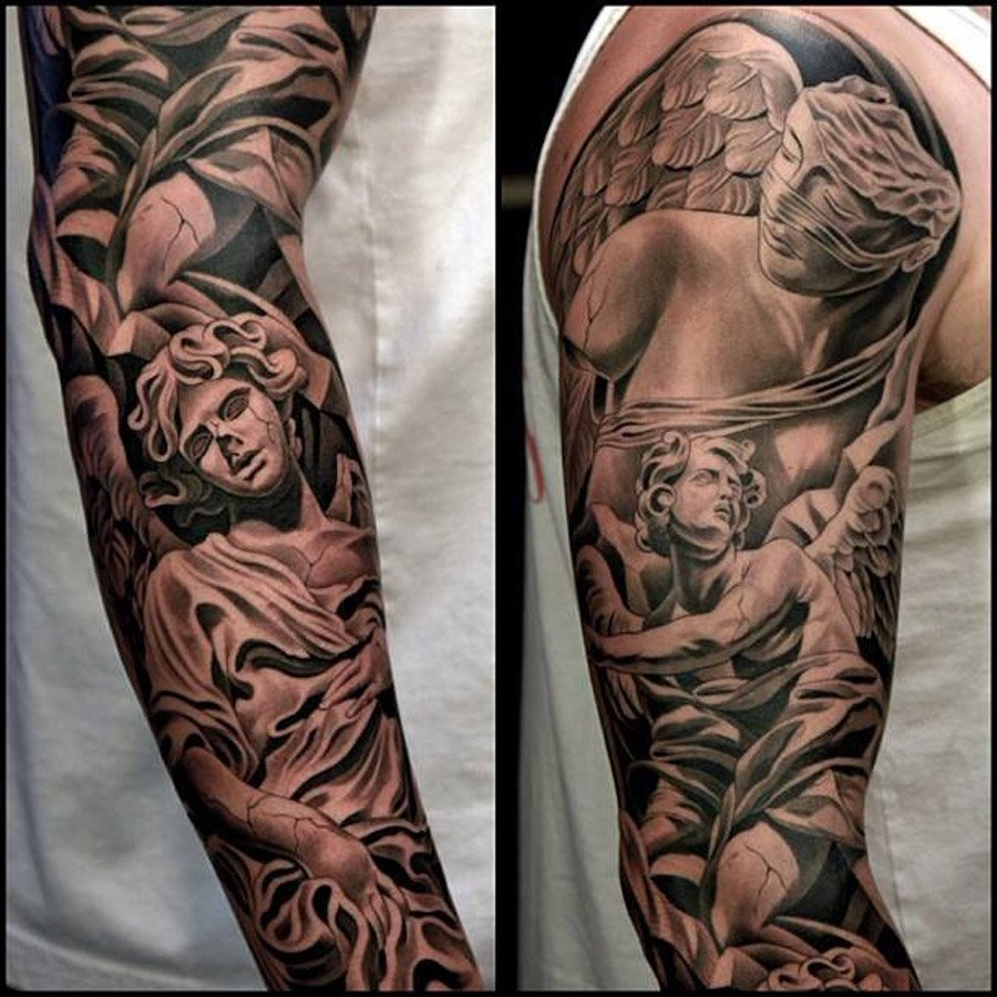 10 Gorgeous Half Sleeve Ideas For Men with regard to proportions 900 X 900