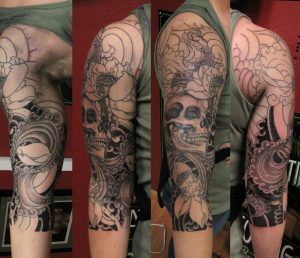 10 Stunning Candy Sleeve Tattoo Designs Grab Your Tattoo throughout measurements 2873 X 2473