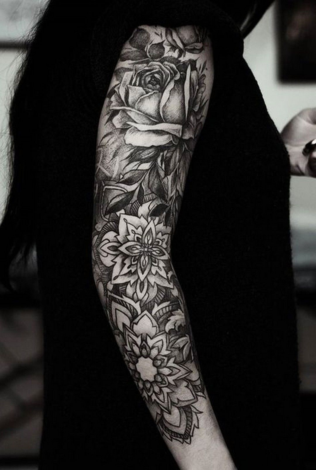 100 Amazing Sleeve Tattoos For Women Detailed Sleeve Tattoos intended for dimensions 1080 X 1604