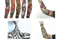 12 Stretchy Temporary Tattoo Sleeves Bikesmiles Style Sleeve Cosplay throughout size 1000 X 1000