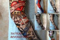 124 Style Nylon Stretchy Fake Tattoo Sleeve Arms Fancy Dress Costume intended for proportions 768 X 1024