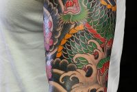 125 Fantastic Half Full Sleeve Tattoos To Try In 2018 for dimensions 600 X 1410