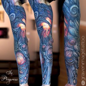 16 Badass Bio Organic Tattoos Tattoo Favorites Lists regarding sizing 960 X 960