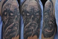 16 Half Sleeve Evil Tattoos pertaining to proportions 1000 X 843