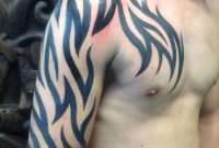 21 Awesome Tribal Sleeve Tattoos Designs Images And Pictures for size 2448 X 3264