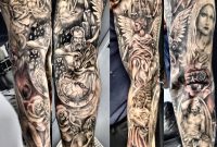 21 Full Sleeve Religious Tattoos intended for size 1600 X 1714