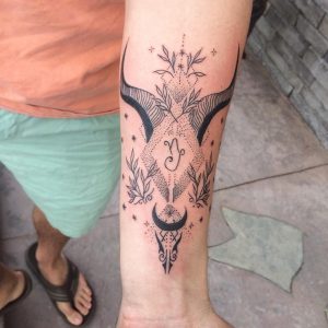 22 Capricorn Tattoos Fitting For These Grounded Planners Capricorn pertaining to dimensions 1080 X 1080