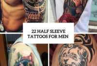 22 Half Sleeve Tattoo Ideas For Men Styleoholic pertaining to measurements 775 X 1096
