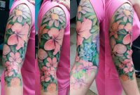 23 Flower Sleeve Tattoo Designs Ideas Design Trends Premium inside size 1080 X 1080