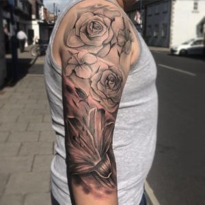 23 Flower Sleeve Tattoo Designs Ideas Design Trends Premium with regard to dimensions 1080 X 1080