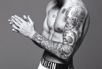 24 Of Justin Biebers Tattoos Explained In Slightly Creepy Detail regarding dimensions 768 X 1075