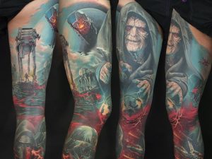 25 Awesome Colored Sleeve Tattoos Tattoozza intended for proportions 1080 X 810