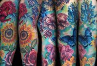 25 Beautiful Flowers Sleeve Tattoos Tattoozza for size 1080 X 810