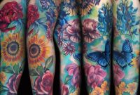 25 Beautiful Flowers Sleeve Tattoos Tattoozza regarding size 1080 X 810