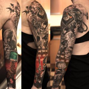 25 Full Sleeve Tattoo Ideas Youll Love Forever Tattoos for measurements 1024 X 1024