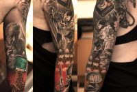 25 Full Sleeve Tattoo Ideas Youll Love Forever Tattoos within proportions 1024 X 1024