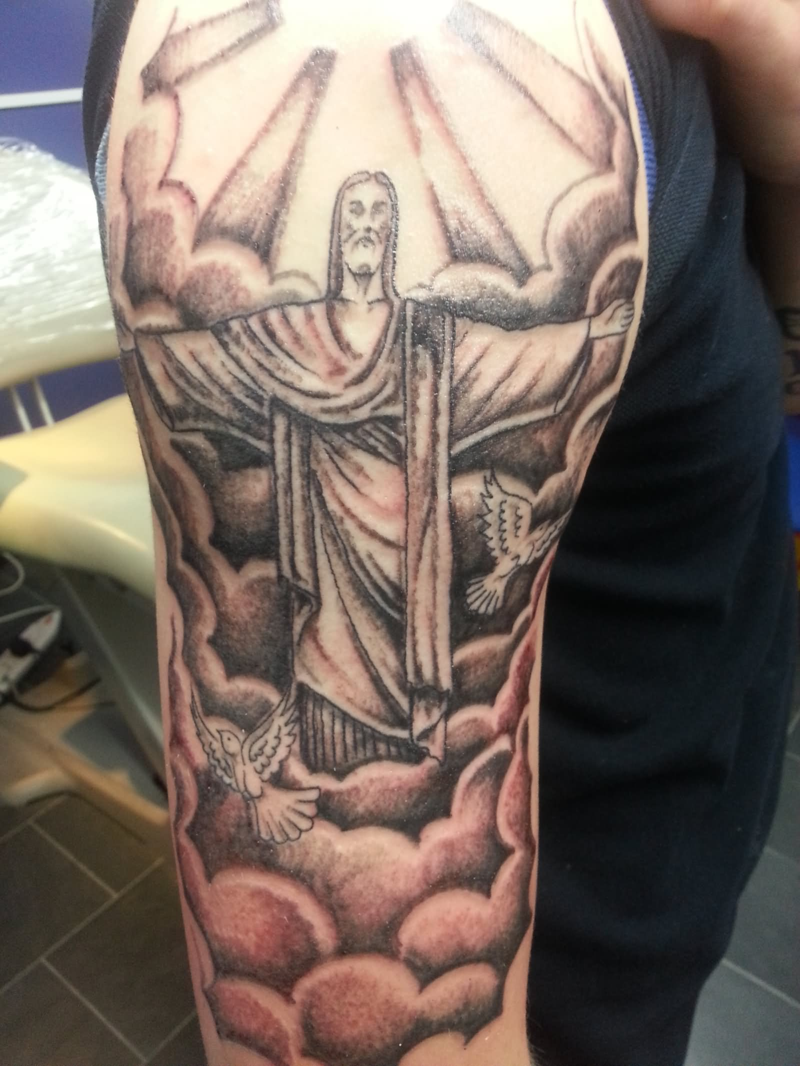 25 Latest Christ The Redeemer Tattoos inside dimensions 1600 X 2133