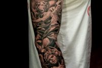 26 Angel Sleeve Tattoos Ideas in size 1024 X 1536