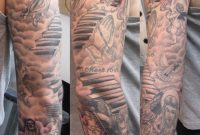 26 Angel Sleeve Tattoos Ideas with proportions 2609 X 3489