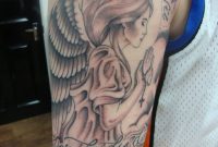 26 Praying Angel Tattoos On Half Sleeve intended for measurements 960 X 1280