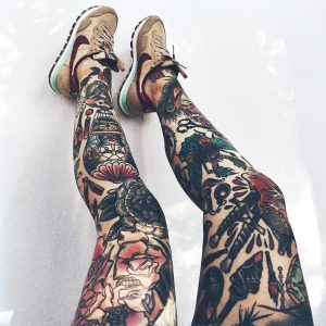 27 Leg Sleeve Tattoo Designs Ideas Design Trends Premium Psd pertaining to sizing 1080 X 1080