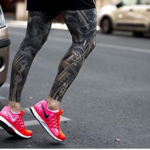 27 Leg Sleeve Tattoo Designs Ideas Design Trends Premium Psd throughout size 1080 X 1080