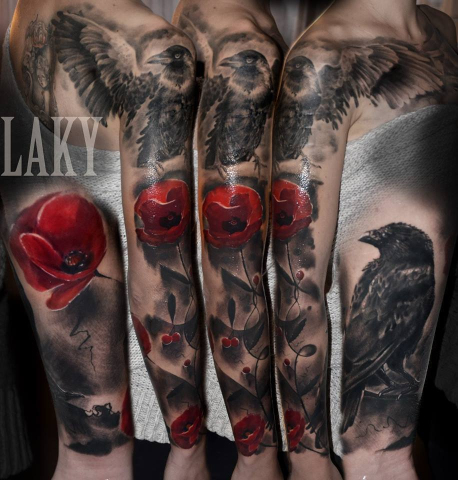 30 Great Full Sleeve Tattoos Maksims Zotovs in proportions 916 X 960