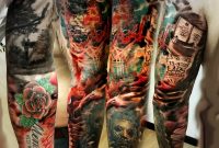 30 Great Full Sleeve Tattoos Maksims Zotovs with regard to sizing 960 X 960