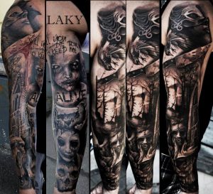 30 Great Full Sleeve Tattoos Maksims Zotovs with size 960 X 875