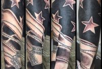 30 Patriotic American Flag Tattoo Sleeve Amazing Tattoo Ideas intended for sizing 1024 X 1024