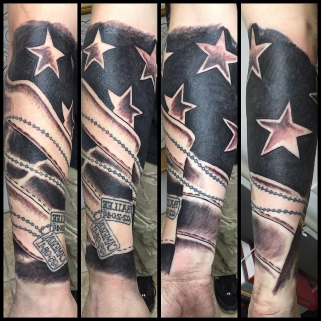 30 Patriotic American Flag Tattoo Sleeve Amazing Tattoo Ideas intended for sizing 1024 X 1024