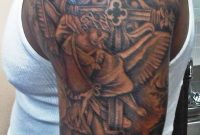 31 Best Christian Tattoos On Half Sleeve regarding dimensions 1040 X 1424