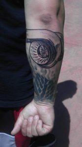 38 Wonderful Turbo Tattoos with size 787 X 1412