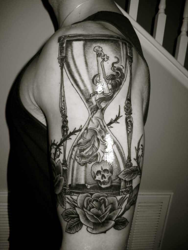 40 Hourglass Tattoos Ideas regarding proportions 768 X 1024