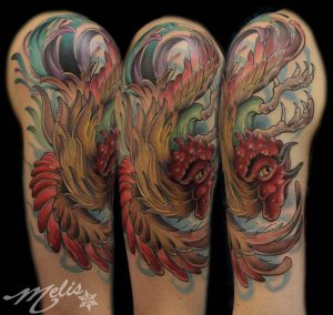 45 Cool Rooster Tattoos in dimensions 1600 X 1515