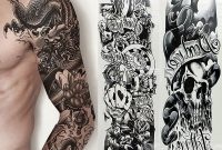 5 Sheets Temporary Tattoo Waterproof Large Arm Body Art Tattoos pertaining to measurements 1000 X 1000