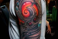 55 True 3d Arm Tattoos Designs Real 3d Sleeve Tattoo Ideas pertaining to size 900 X 1323