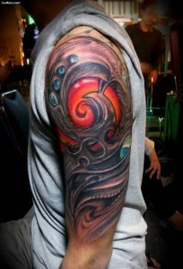 55 True 3d Arm Tattoos Designs Real 3d Sleeve Tattoo Ideas pertaining to size 900 X 1323