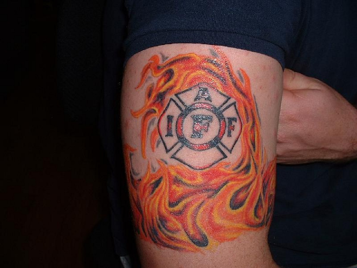 58 Incredible Flame Tattoos regarding size 1200 X 900