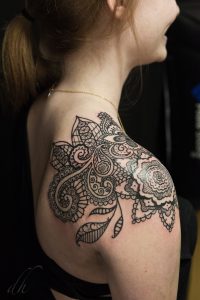 61 Nice Lace Shoulder Tattoos in dimensions 1000 X 1500