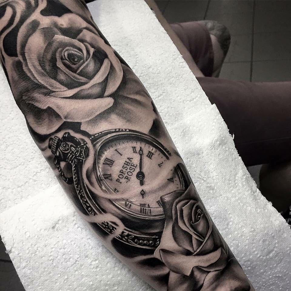 80 Timeless Pocket Watch Tattoo Ideas A Classic And Fashionable intended for proportions 960 X 960