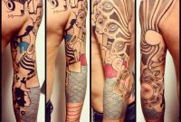 Abstract Style Sleeve Tattoo pertaining to sizing 1000 X 1000