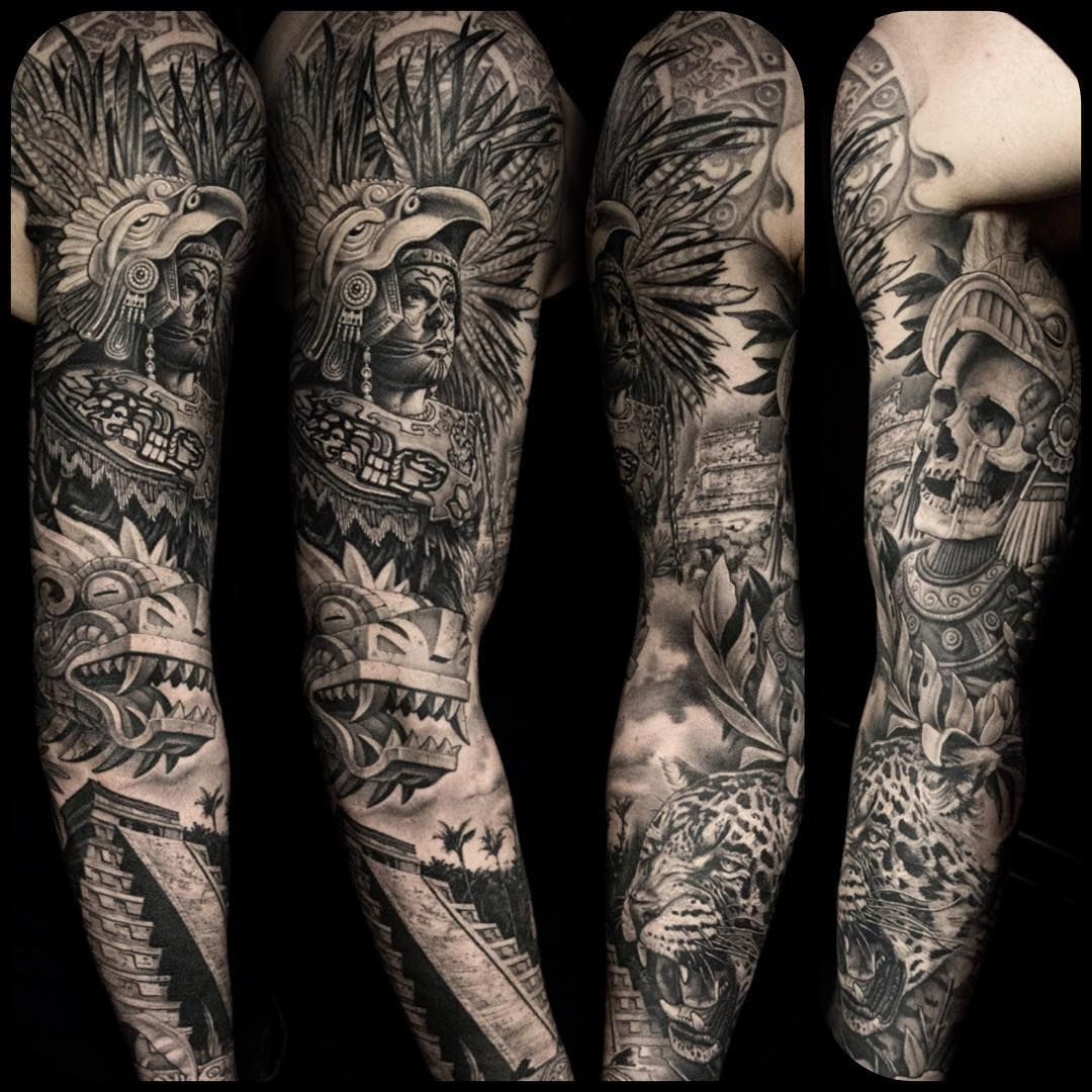 And A Picutre Of The Whole Sleeve I Love The Mexican Culture inside dimensions 1080 X 1080