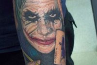 Animated Joker Tattoo On Sleeve Httpbitly1s6gdlp Animated regarding sizing 829 X 1199