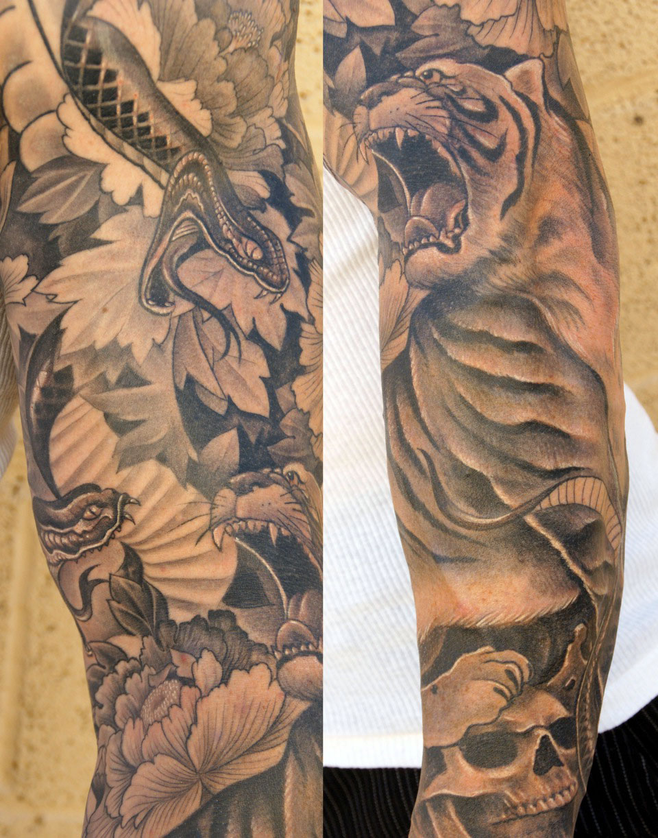 Arm Sleeve Tattoo For Men Cool Tattoos Bonbaden throughout sizing 960 X 1222