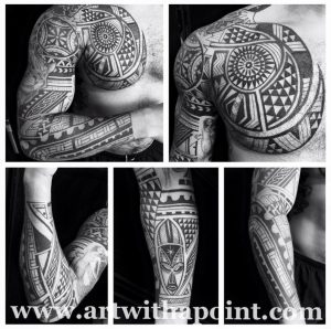 Art With A Point Tbt Cameroon Custom Tattoo Sleeve Custom Tattoo inside sizing 1125 X 1119