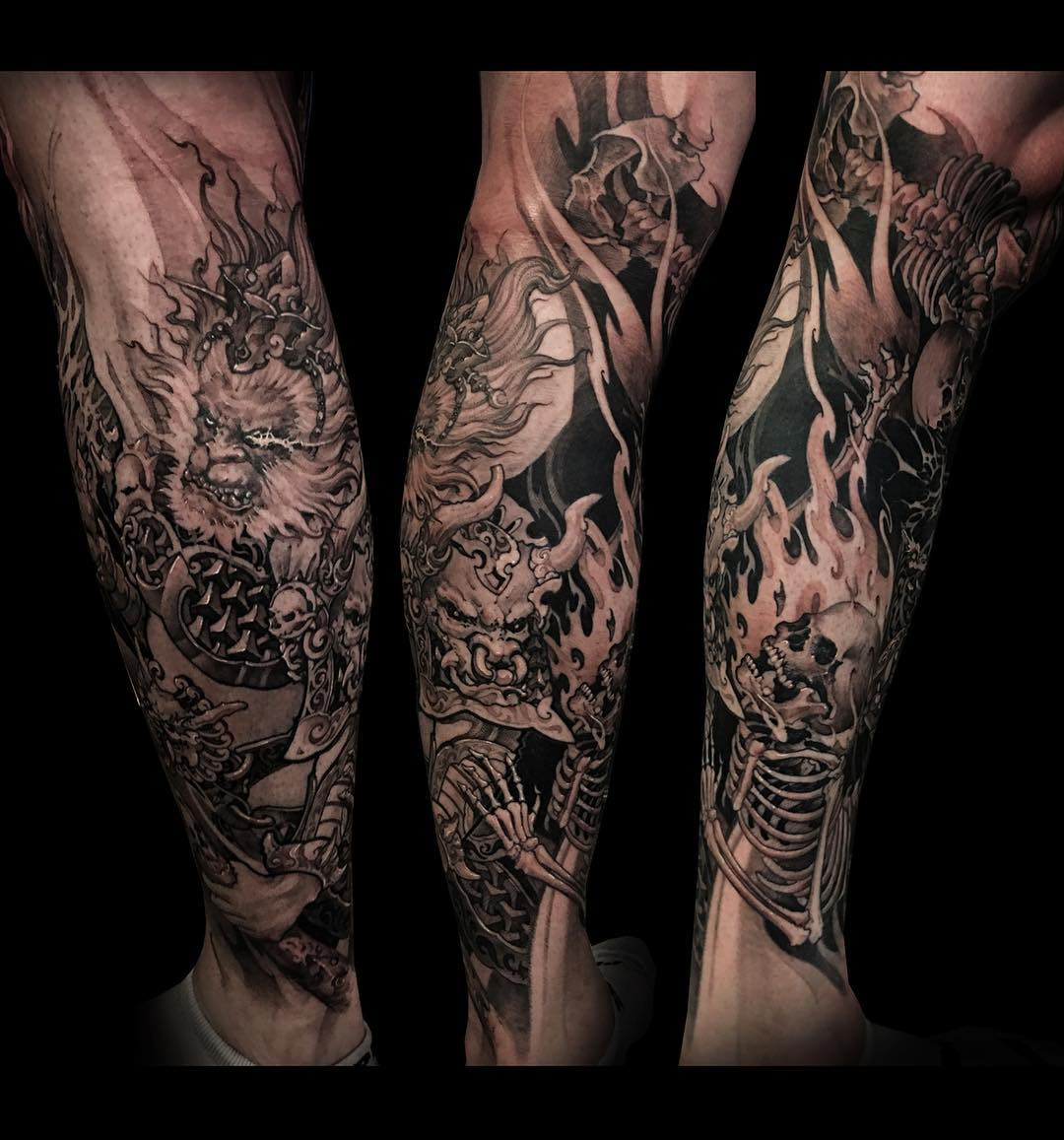 Asian Black And Grey Archives Chronic Ink with size 1080 X 1157