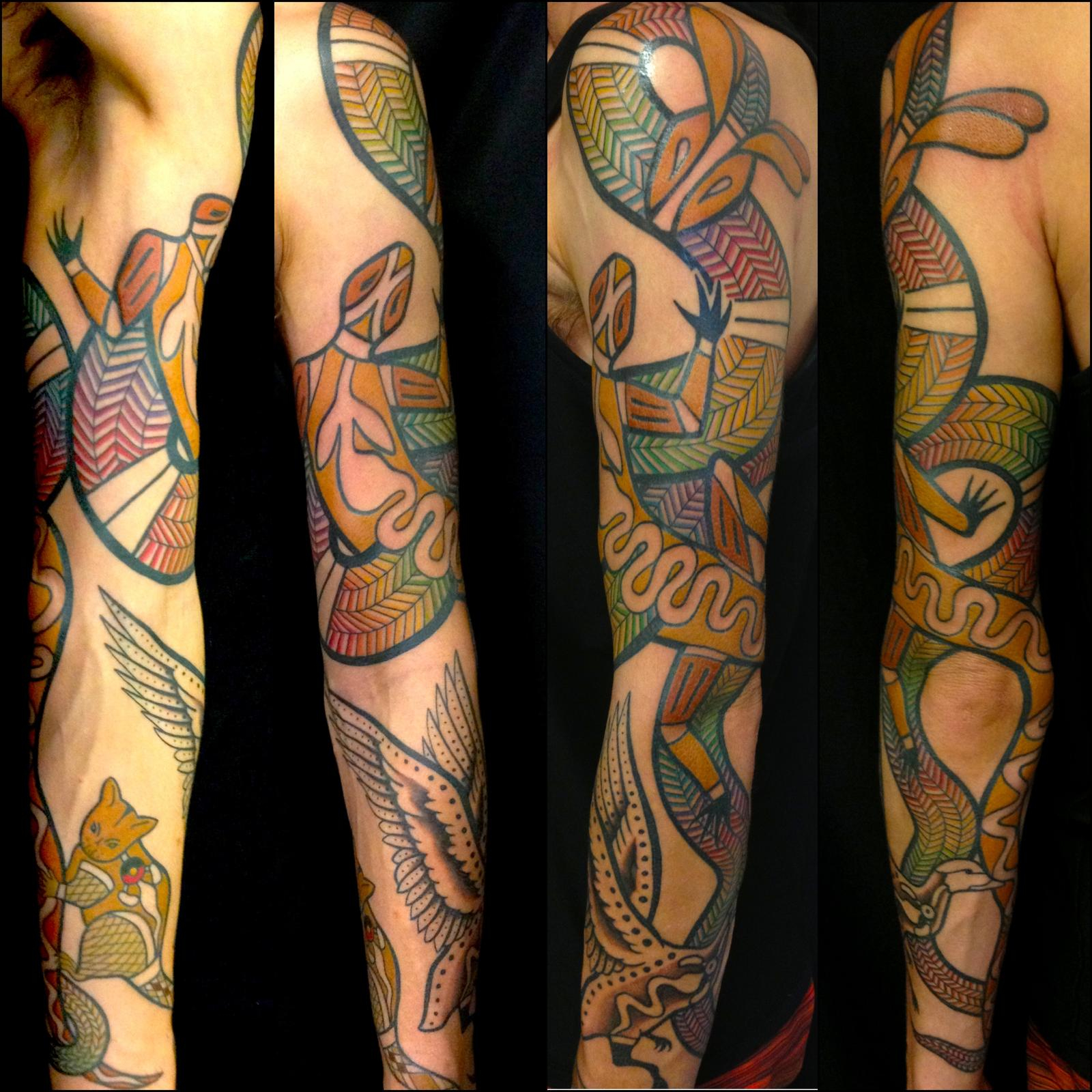 Australian Aboriginal Style Tattoos with proportions 1600 X 1600